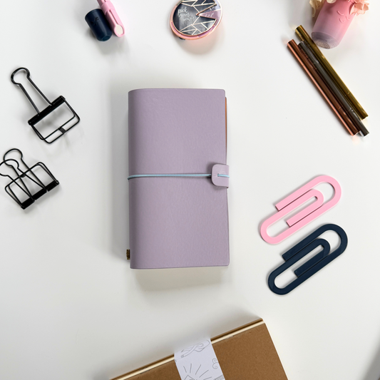 Purple Creative Diverse Journal + Pick Your Power Enamel Pin Bundle (Limited Edition)