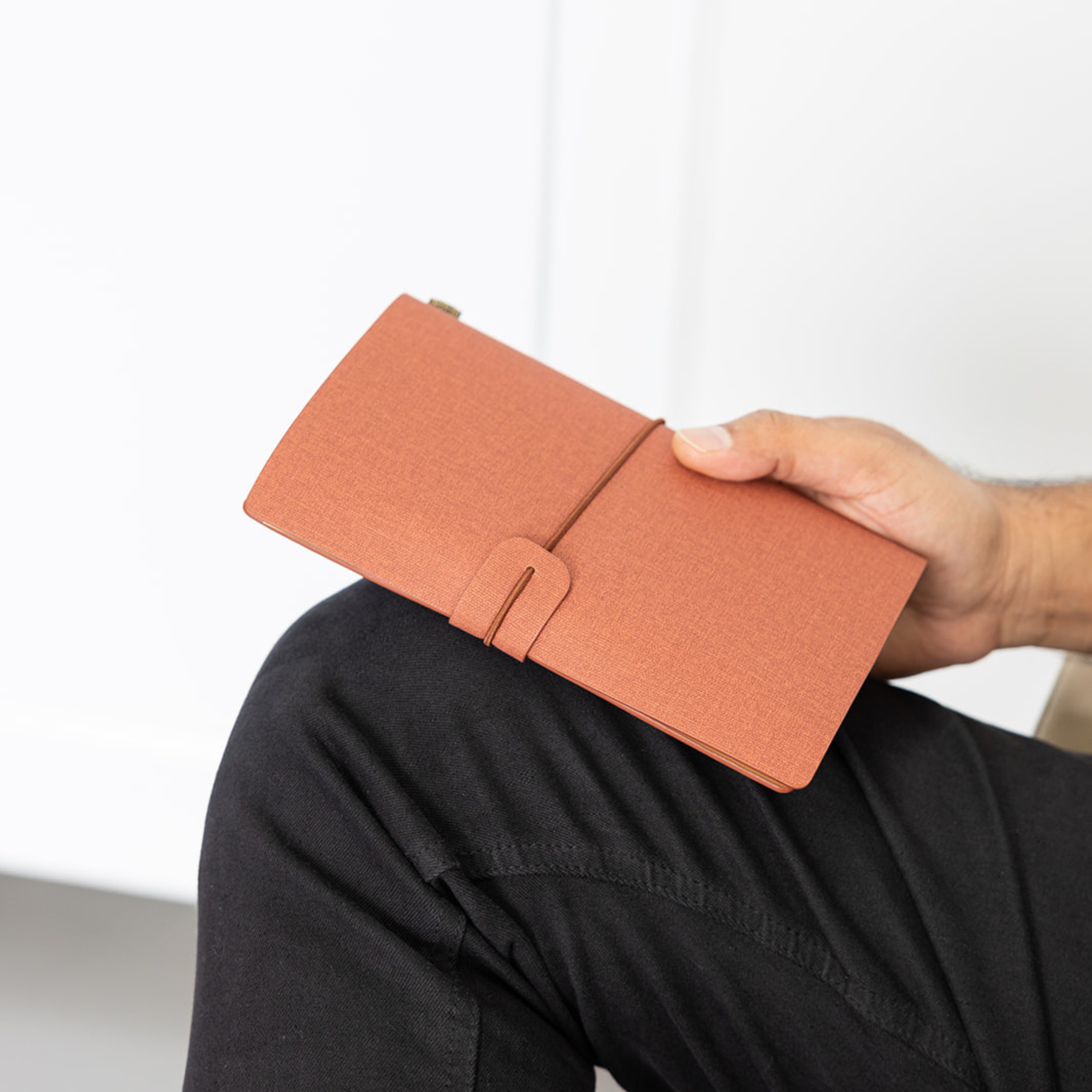 Diagonal Horizon Creative Diverse Journal - Red - [collection_title]