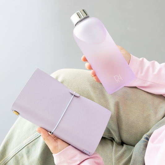 Best Seller Purple Bottle & Journal Bundle Set