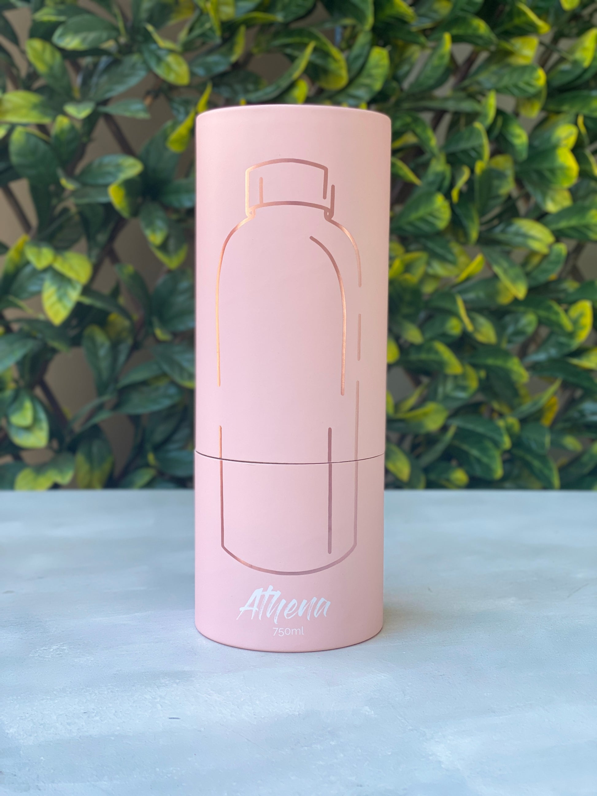 Diagonal Horizon Athena - Frosty Glass Water Bottle - [collection_type]