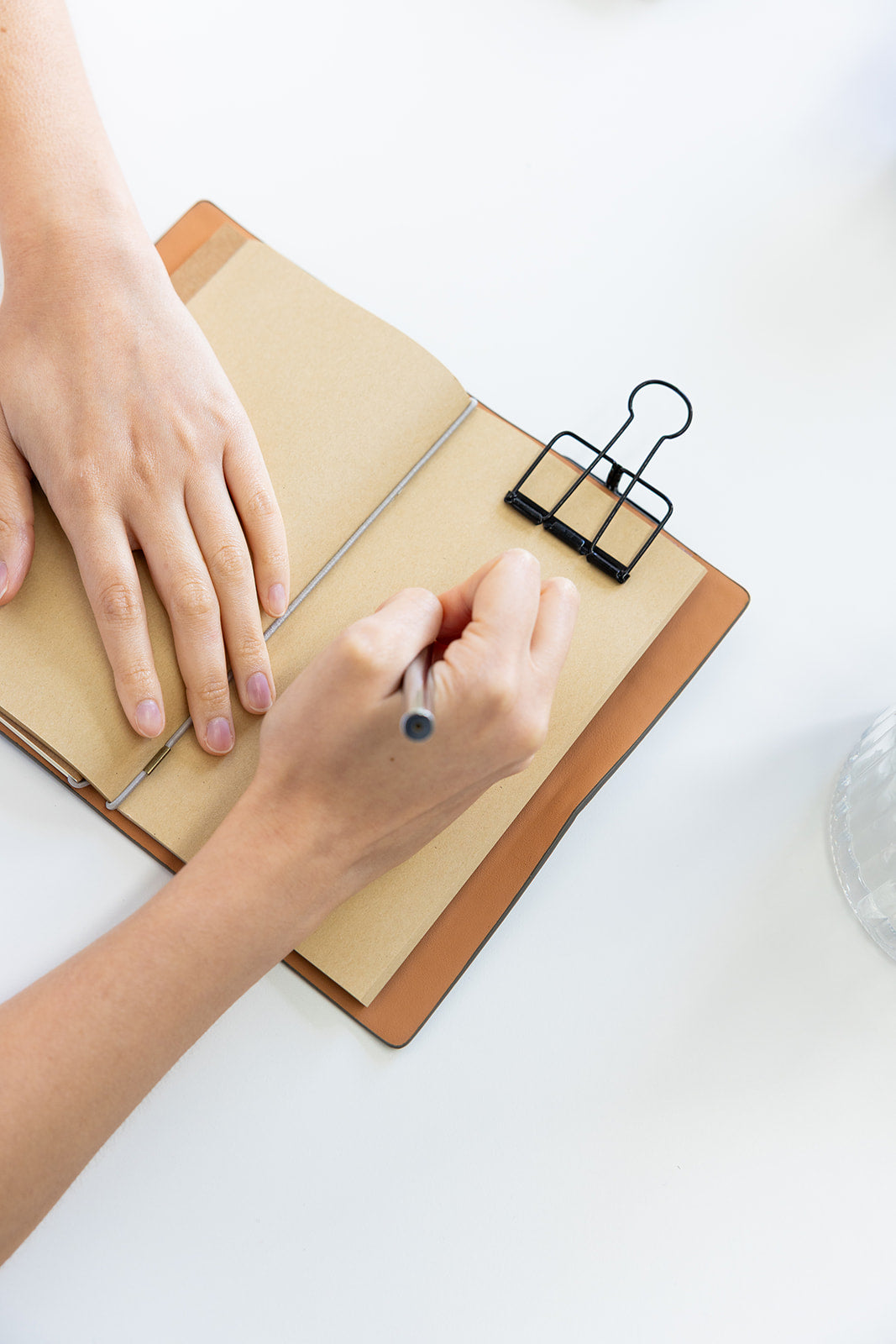 Eco-friendly journal with refillable inserts - premium gift for writers and dreamers