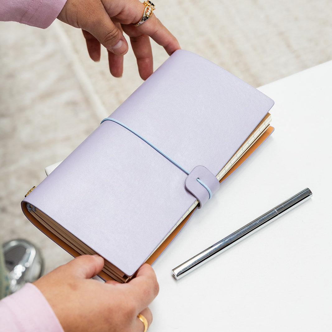 Diagonal Horizon Best Seller Purple Bottle & Journal Bundle Set - [collection_title]