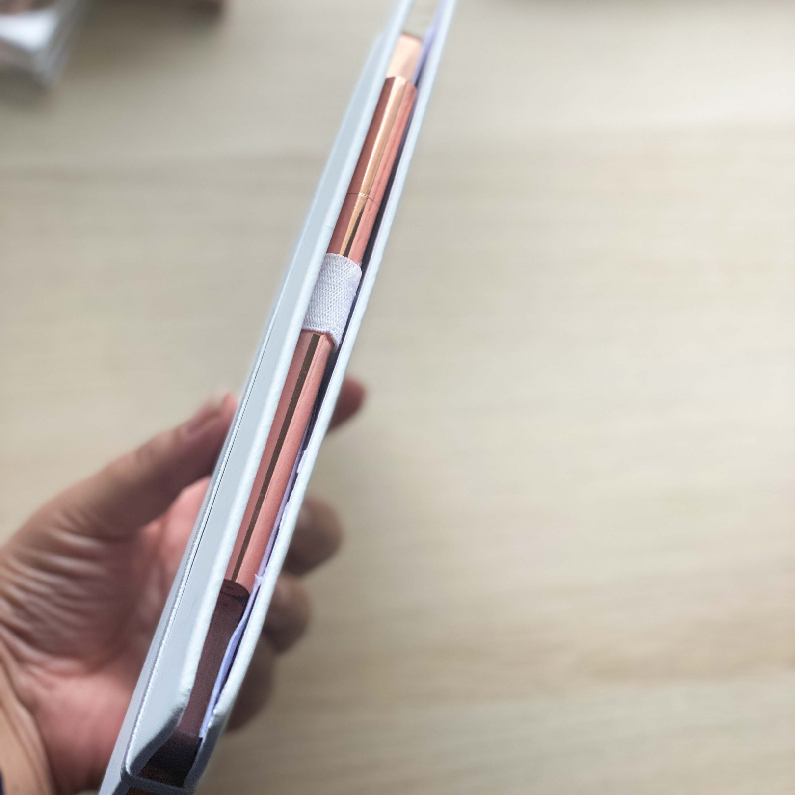 Diagonal Horizon Notebook with pen - [collection_type]