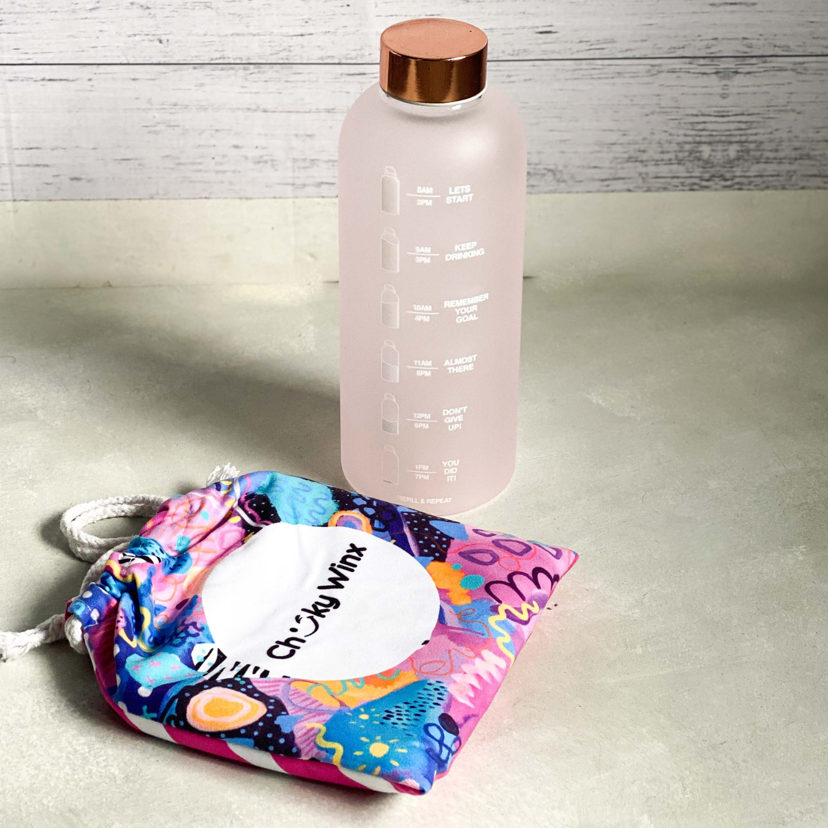 Diagonal Horizon Time Marking Bottles - [collection_type]