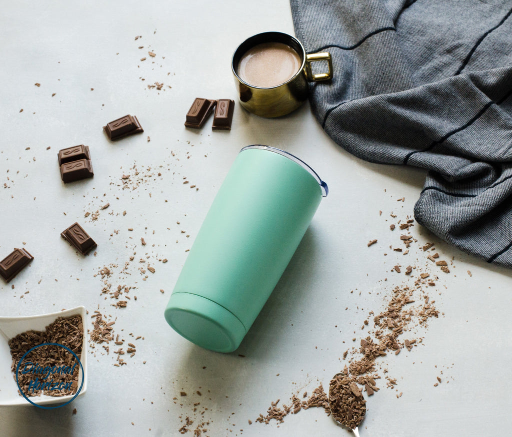 Diagonal Horizon Personalised Infinity Tumbler 20oz with slider lid - [collection_type]