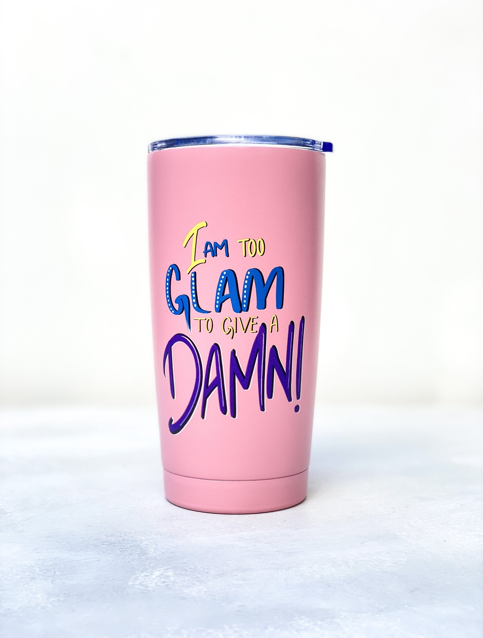 Diagonal Horizon I AM TOO GLAM - Pink Infinity Tumbler - [collection_type]