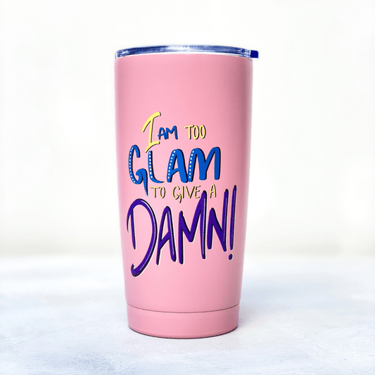 Diagonal Horizon I AM TOO GLAM - Pink Infinity Tumbler - [collection_type]