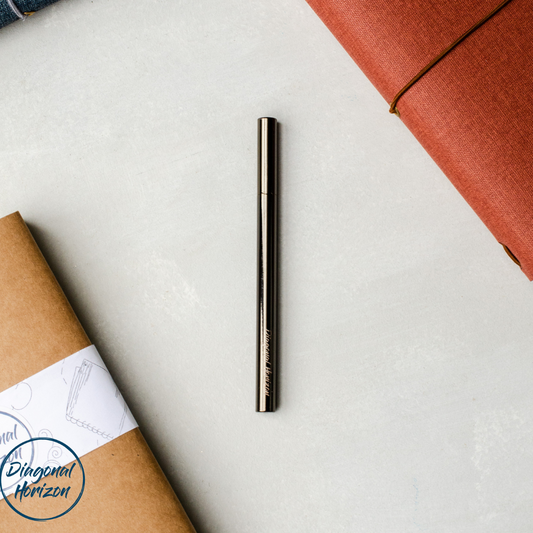 Diagonal Horizon Black Bundle Stationery set - [collection_type]