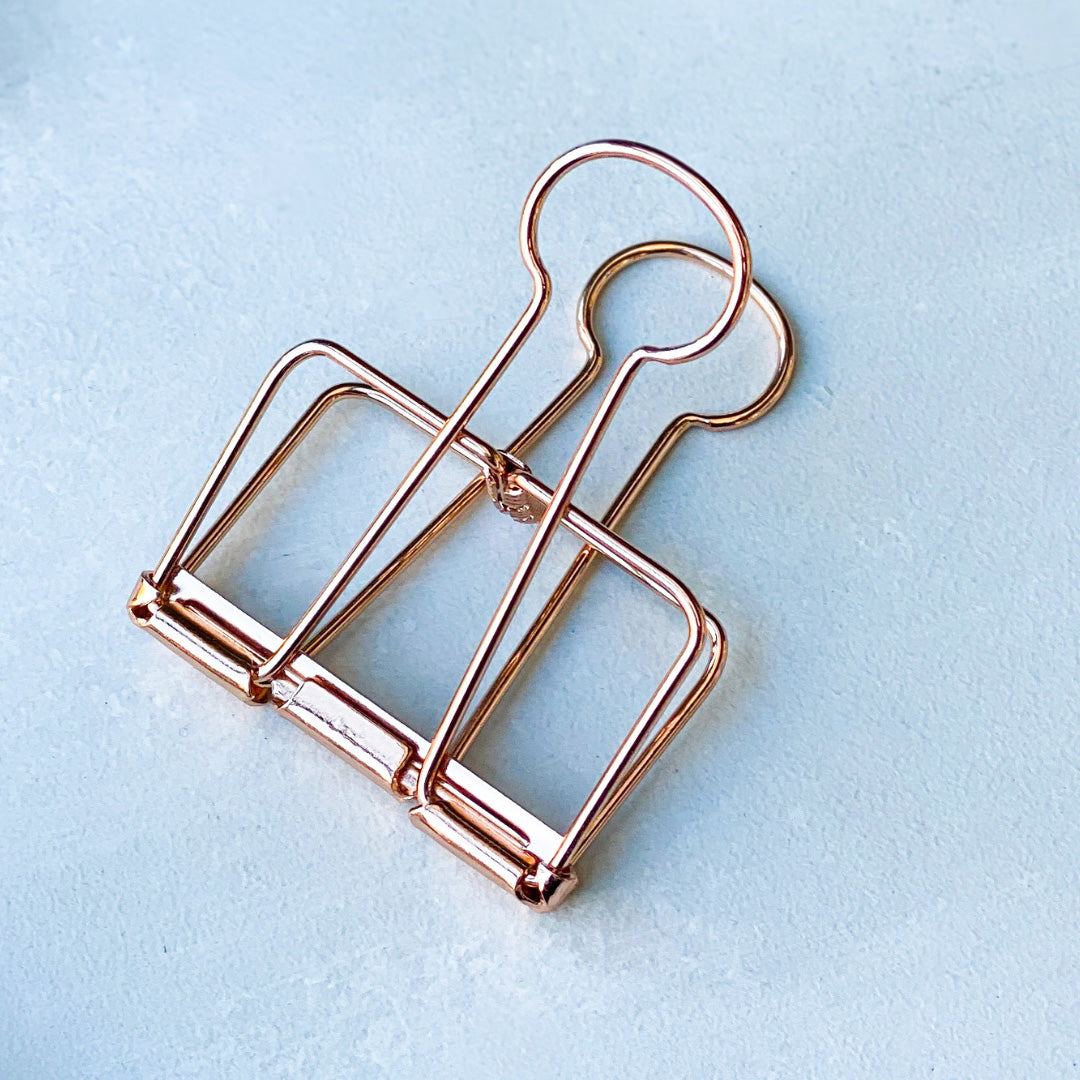 Rose Gold Desk Accessories
