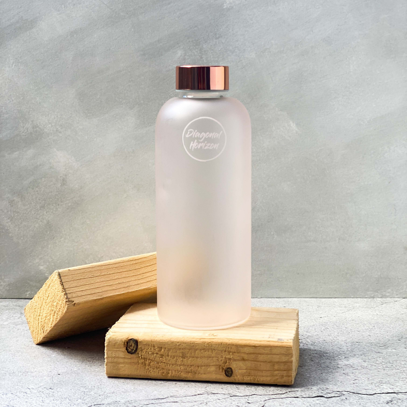 Reusable Glass Drink Bottle
