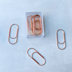 Rose Gold Jumbo Paper Clip