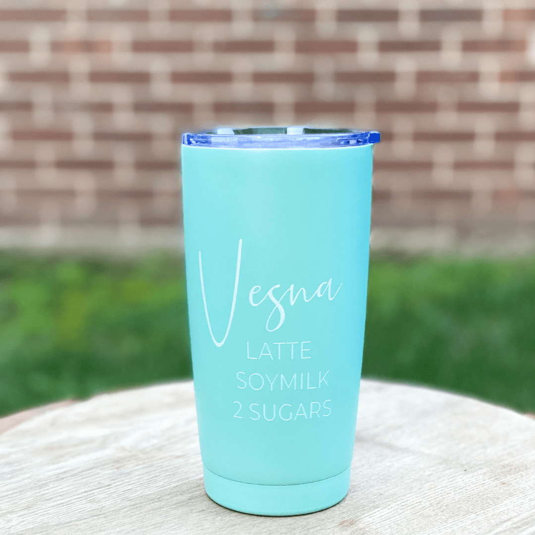 Diagonal Horizon "My Order" Infinity Tumbler 20oz with slider lid - [collection_type]